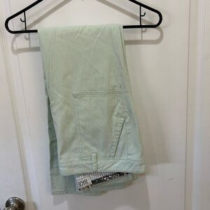 BKE mint green jeans